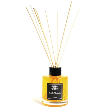 120ml Reed Diffuser - Vanilla Plantation - Hira Online
